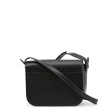 Women Black Belted Crossbody Bag Furla