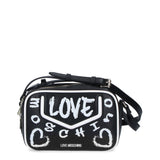 Love Moschino Women Red Crossbody Bag Belted Strap