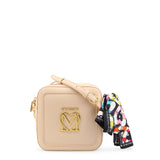 Love Moschino Pink Gold Chain Crossbody Bag
