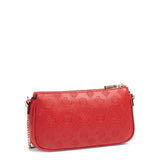 Guess Double Pocket Double Zip Chain Crossbody Bag