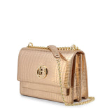 Laura Biagiotti Womens Goldish Crossbody Bag