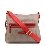 Laura Biagiotti Double Pocket Crossbody Bag Adjustable Shoulder Strap