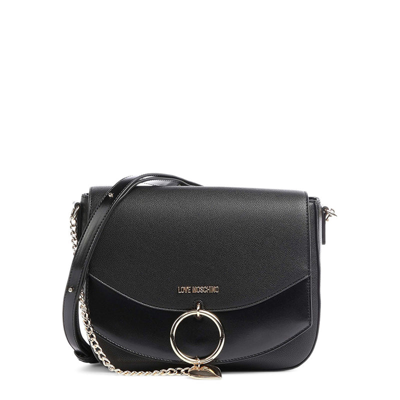 Love Moschino Charms Crossbody bag synthetic black
