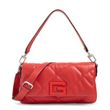 Guess Womens Synthetic Brightside Red Crossbody Bag